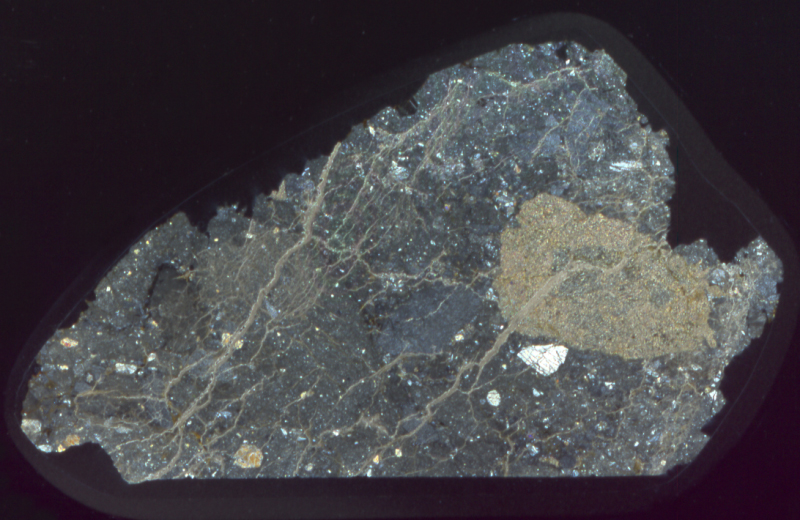 DaG 400 Thin Section Crossed Polars